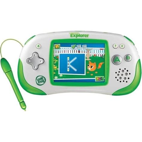 LEAPFROG Console Leapster Explorer Verte avec Jeu - Cdiscount Jeux - Jouets