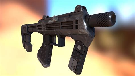 Halo 3 SMG Restoration - Download Free 3D model by Vuthakral [cdeaec4 ...