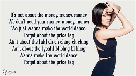 Jessie J - Price Tag (Lyrics) feat. B.o.B - YouTube in 2020 | Jessie j price tag, Jessie j, Lyrics