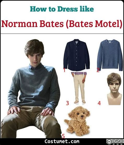 Norman Bates Costume for Cosplay & Halloween 2023 | Norman bates, Movie halloween costumes, Bates