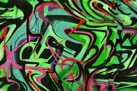 Green Graffiti Background Free Stock Photo - Public Domain Pictures