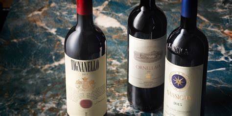 The original Super-Tuscan wines: have they stood the test of time?