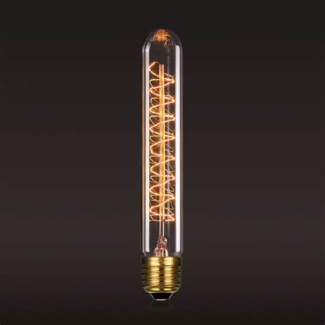 Edison E27 Long Tubular Light Bulb edison bulb by LightwithShade