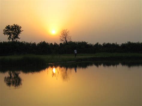 sunset at sukhna lake , chandigarh | Sanjeev Kumar Sharma | Flickr