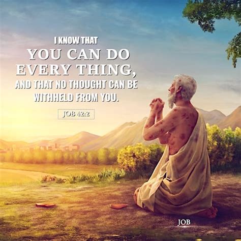 I Know That You Can Do Everything - Job 42:2 - Today's Bible Verse