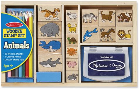 Animal Stamp Set | Teton Toys