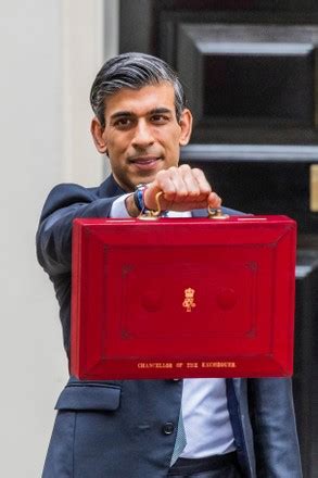 Rishi Sunak Chancellor Exchequer Leaves No Editorial Stock Photo ...