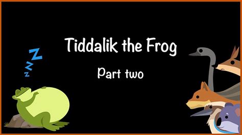 English KS1: Tiddalik the Frog - BBC Teach