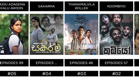 Best Sri Lankan Teledramas Need To Watch Before You Die - YouTube