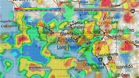 Weather Radar Map Southern California - Park Houston Map