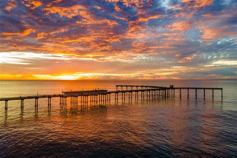 Ocean Beach Pier at Sunset on Christmas Eve 2020 | Ocean Bea… | Flickr