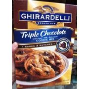 Ghirardelli Chocolate Triple Chocolate Cookie Mix: Calories, Nutrition Analysis & More | Fooducate