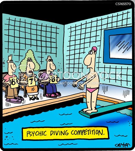 Diving Board Cartoons and Comics - funny pictures from CartoonStock