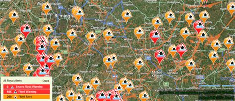 Maps Mania: The UK Flood Warning Map