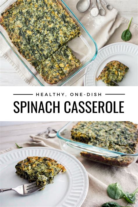 Healthy & Easy Gluten-Free Spinach Casserole (Recipe) » Coast Nutrition Co.