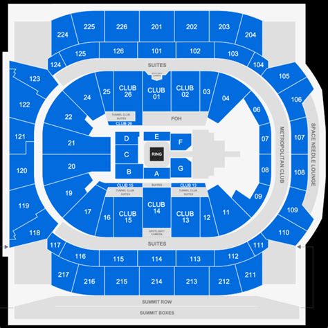 Climate Pledge Arena Seattle Map