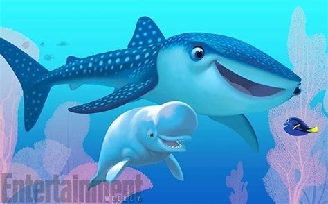 Pixar revela nuevos personajes de Finding Dory