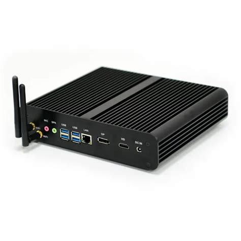 Fanless Mini PC CPU i7 8550U i5 8250U 8th Gen Windows 10 Linux Quad ...