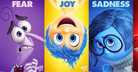 'Inside Out' Character Profiles: Anger, Joy, Disgust, Fear and Sadness - Updated | Pixar Post