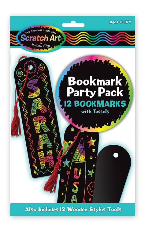 Bookmark Scratch Art Party Pack | PuzzleWarehouse.com