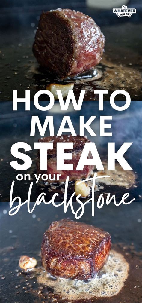 Our easy Blackstone Grill Steak is cooked on a flat top griddle and ...