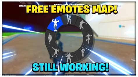 Free emotes fortnite codes creative 2022