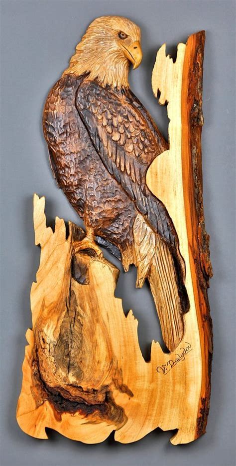 Eagle, carving wood, carved by hand, #Wallart #walldecor #uniquegift ...