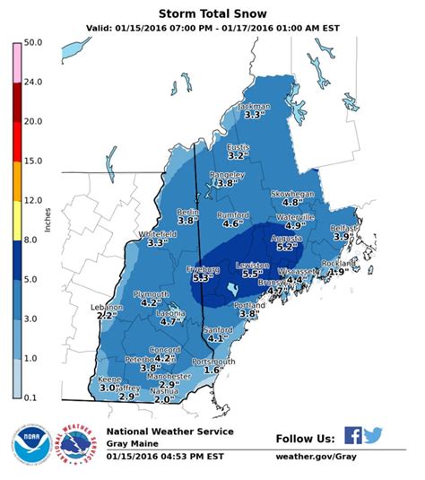 UPDATE: Weekend Snow Totals Revised, Ice Expected | Amherst, NH Patch