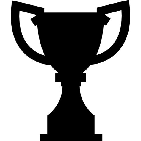 Award trophy silhouette - Free shapes icons