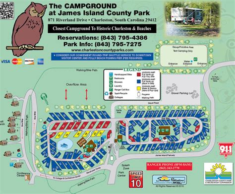 CP Campground Review – James County Island Park, Charleston, SC – Wheeling It