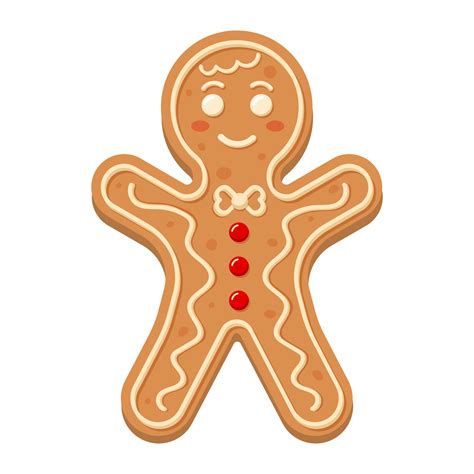 Christmas Gingerbread Man Vector Art, Icons, and Graphics for Free Download