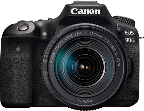 Canon EOS 90D DSLR Camera with EF-S 18-135mm Lens Black 3616C016 - Best Buy