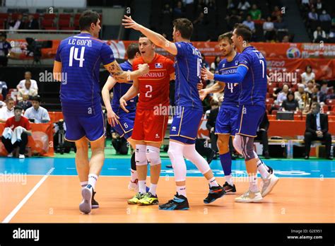 France team group (FRA), MAY 28, 2016 - Volleyball : Men's Volleyball World Final Qualification ...