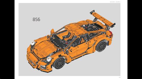 LEGO 42056 Porsche 911 GT3 RS Instructions LEGO TECHNIC 2016 - YouTube