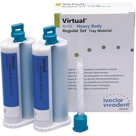 Ivoclar Vivadent Virtual Refill Heavy Body Regular 2x50ml - Impressions ...