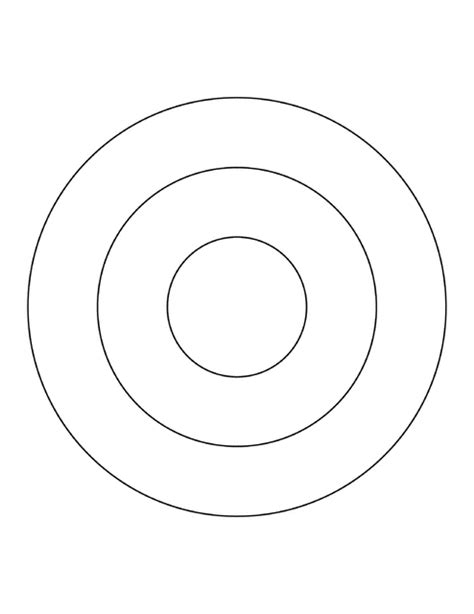 Free Concentric Circles Template - Free Templates Printable