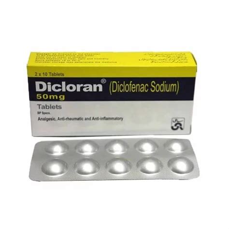 Dicloran Tablet 50mg - Uses, Side Effects, Price in Pakistan | oladoc.com