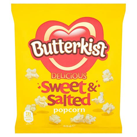 Butterkist Delicious Sweet & Salted Popcorn 85g | Dried Fruit, Nuts & Snacks | Iceland Foods