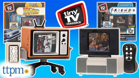 WORLD'S SMALLEST TV! Tiny TV Classics from Basic Fun! (ft. Back to the Future + FRIENDS) - YouTube