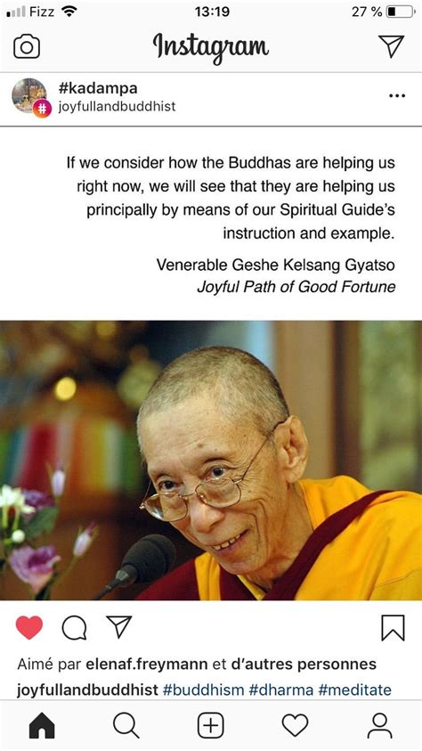 Geshe Kelsang Gyatso, kadampa buddhist master. | Spirituality, Buddhist ...