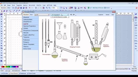 Introduction to Chemsketch Part 3 - YouTube