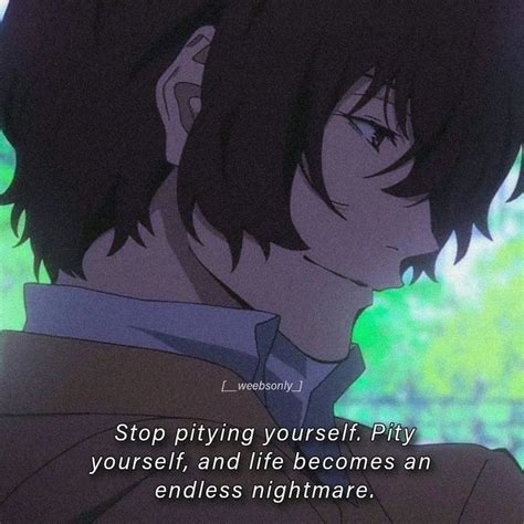 [Bungou Stray Dogs] : r/goodanimequotes