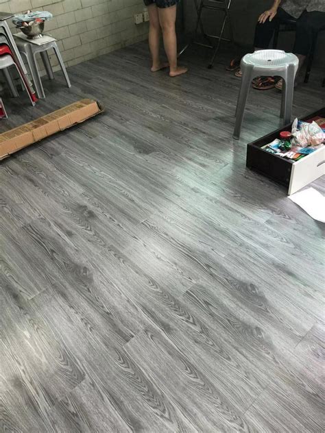 Self Adhesive Grey Wood Vinyl Flooring Planks Tiles 5 m² – Self ...