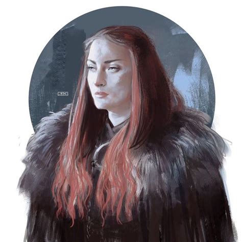 Sansa Stark Queen, The North Remembers, She Wolf, Winter Is Coming, Portrait, Lady, Movie ...