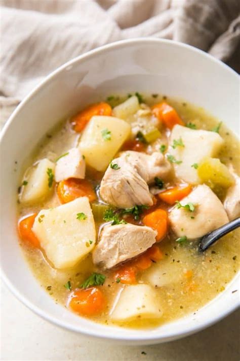 Best Instant Pot Chicken Stew - Spoonful of Flavor