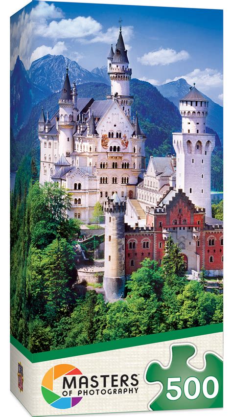 Neuschwanstein Castle, 500 Pieces, MasterPieces | Puzzle Warehouse