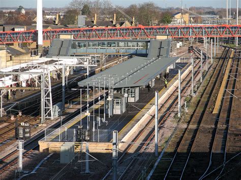 Cambridge Station: the new island... © John Sutton :: Geograph Britain and Ireland