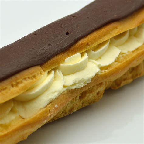 Éclair with Fresh Cream {V} – Nectar Patisserie