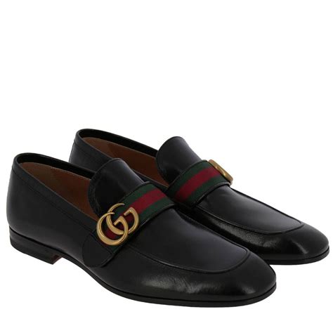 Gucci Leather Loafers Shoes Men in Black for Men - Lyst