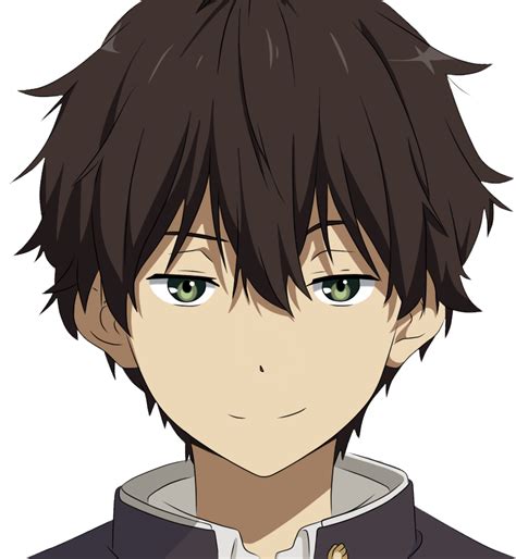 Houtarou Oreki render by hannah-bananana on DeviantArt